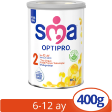 SMA Optipro Probiyotik 2 Devam Sütü 400 gr 6-12 Ay