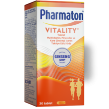 Pharmaton Vitality Multivitamin 30 Kapsül - Takviye Edici Gıda